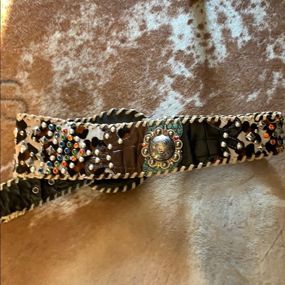 MJ Custom Belt. Amazing "bling" piece. - Picture 2 of 4